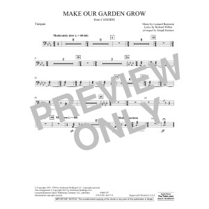 Make Our Garden Grow (from Candide) - Timpani